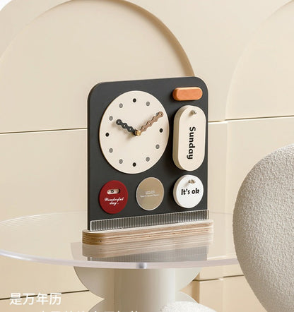 Modern Home Decoration Desktop Clock for Living Room