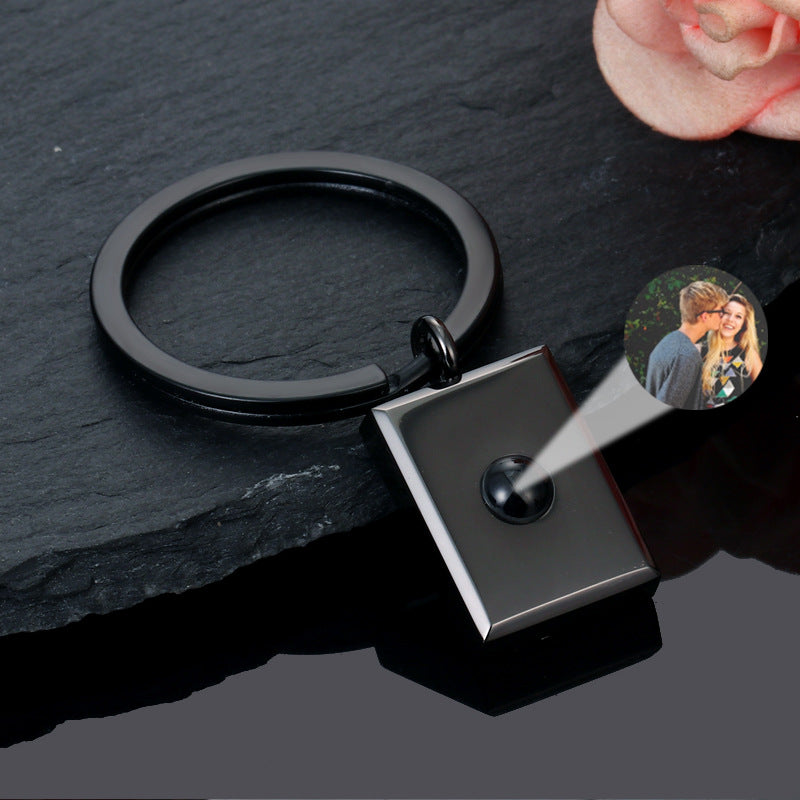 Personalized Photo Projection Keychain