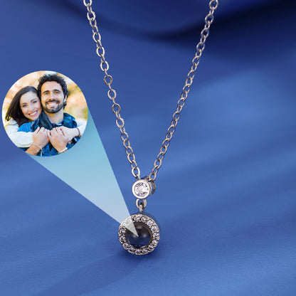 Photo Projection Minimalist Pendant