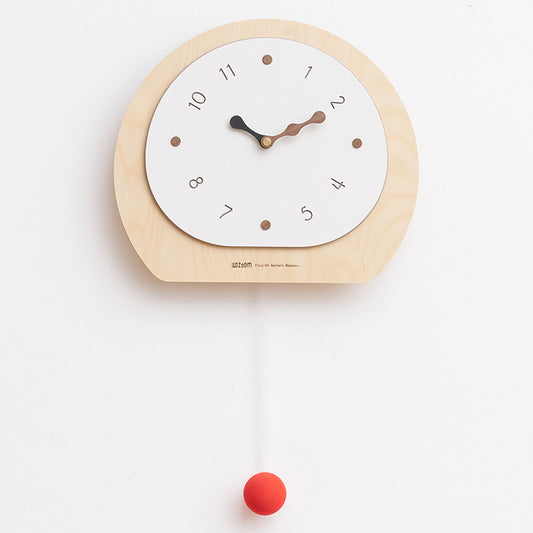 Nordic Pendulum Wall Décor Clock for Living Room