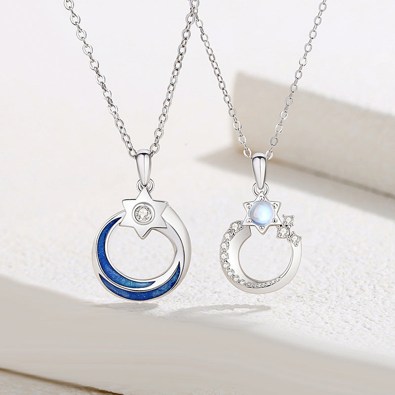 Matching Relationship Necklaces Set for Couples