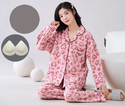 Cute Hearts Design Nightdress for Women 100% Cotton