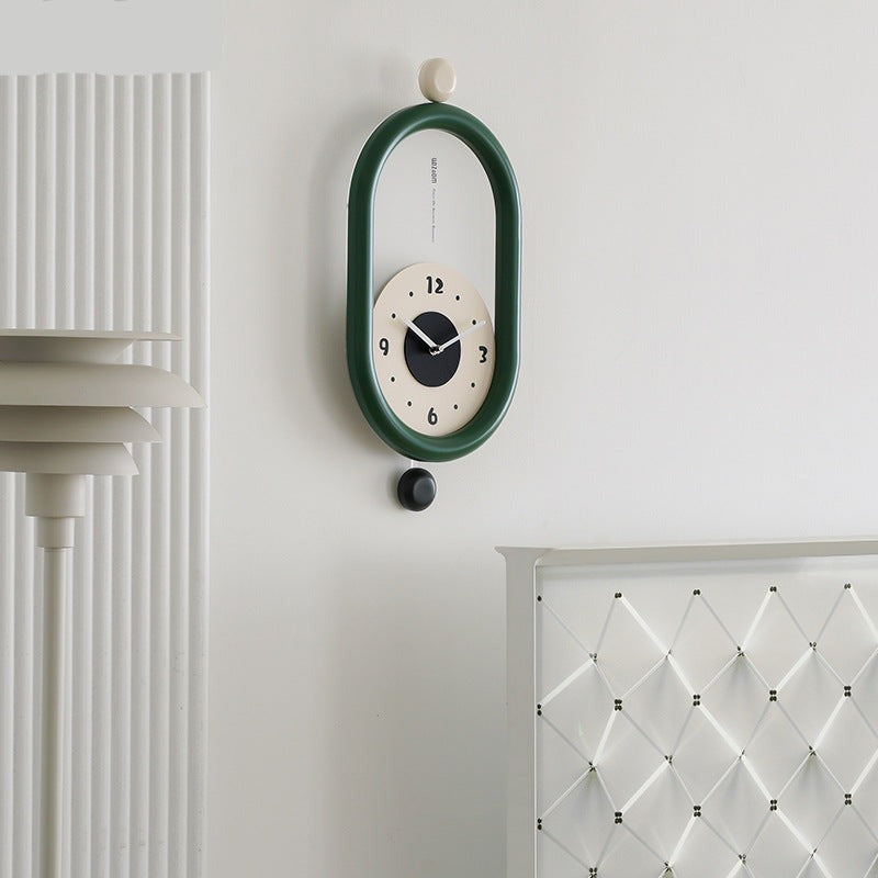 3D Long Pendulum Clock for Living Room