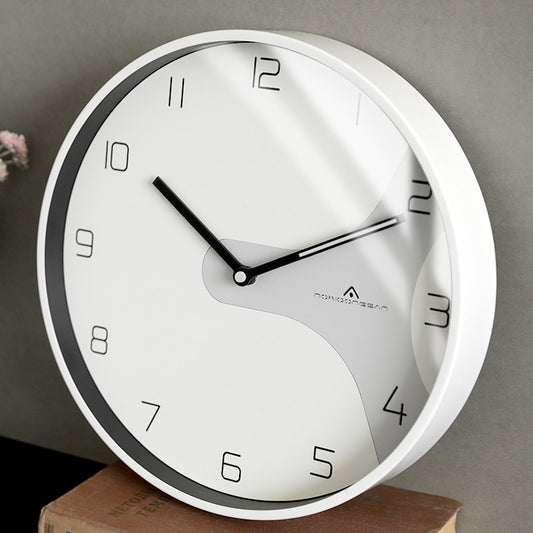 Modern Design Round Wall Décor Silent Clock