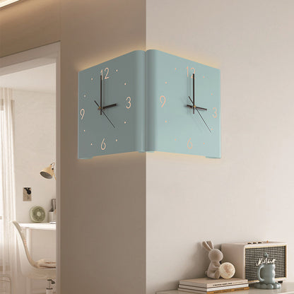 Two Sided Modern Living Room Wall Decoration Clock