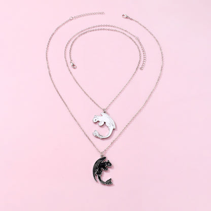 Ghost Matching Best Friend Necklaces Gift Set