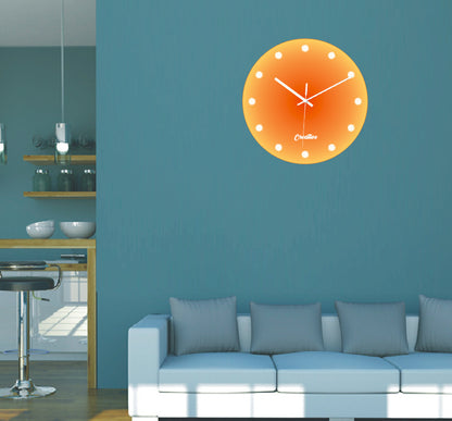 Sunset Decorative Glass Wall Clock Gift
