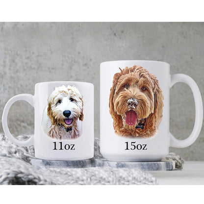 Custom Multiple Pet Photos Coffee Mug