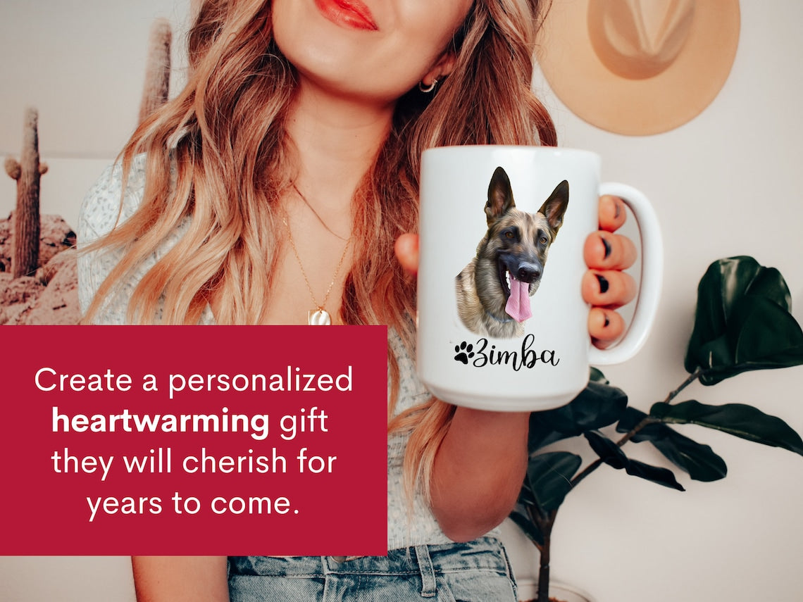 Personalized Pet Photo Keepsake Mug