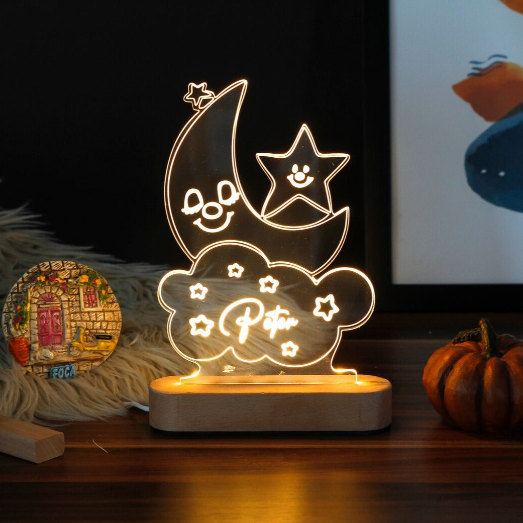 Personalized Night Sky Lamp for Kid's Bedroom