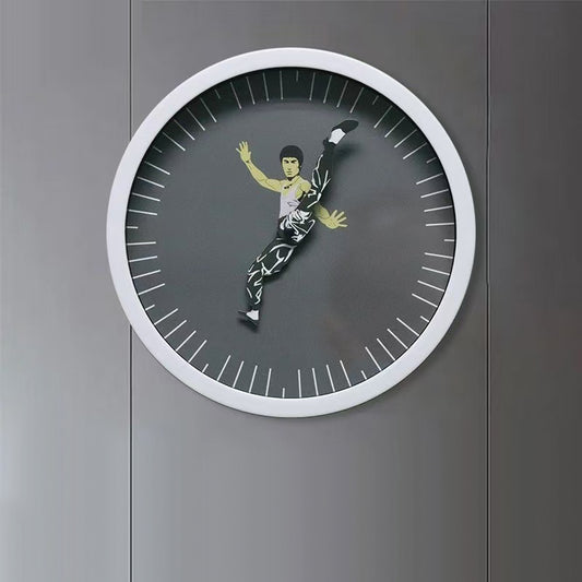 Brucelee Style Silent Wall Décor Clock