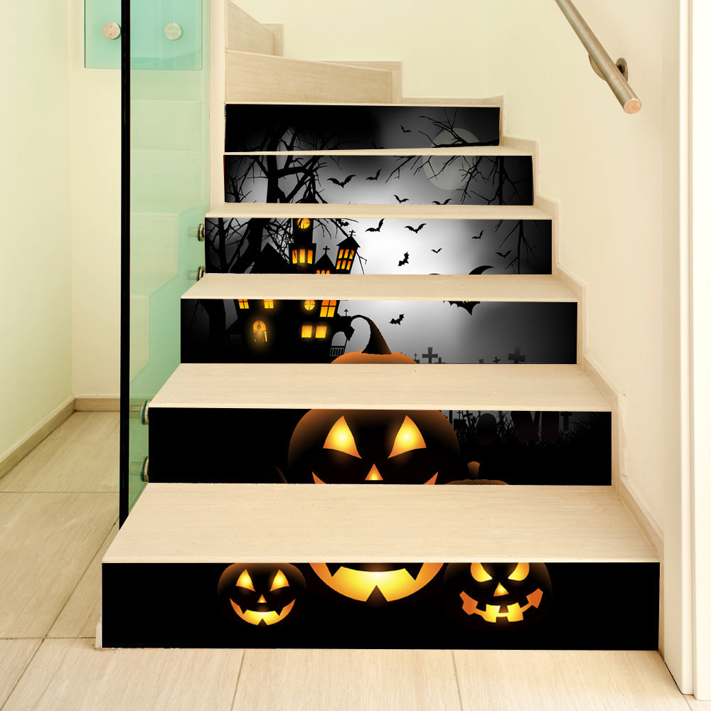Halloween Day Decoration Sticker for Stairs