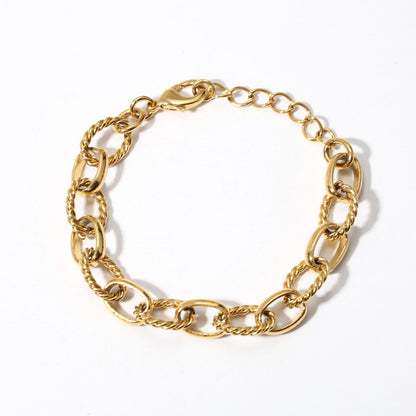 Popular Figaro Chain Bracelet