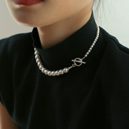 Ivory Pearl Choker Necklace