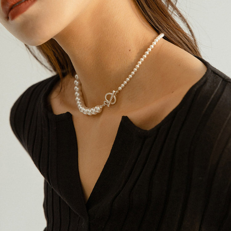 Ivory Pearl Choker Necklace