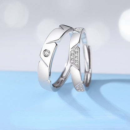 Personalized Matching Rings Set for Men and Women