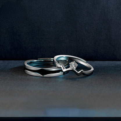 Matching Anniversary Rings for Him and Her