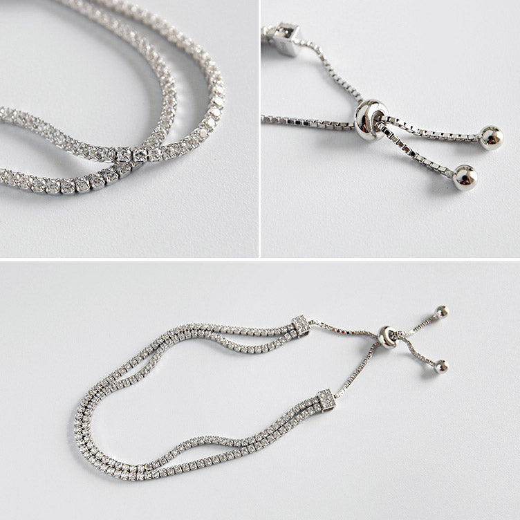 Double Chain Adjustable Bracelet