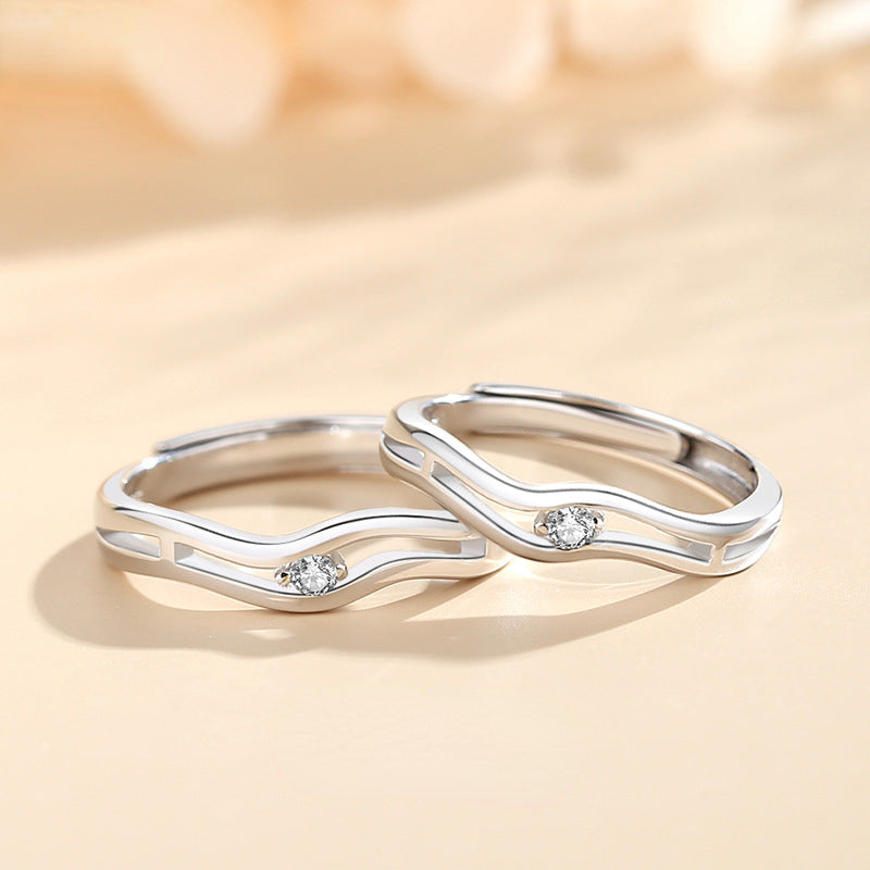 Platinum Couple Rings - Buy Platinum Couple Rings online at Best Prices in  India | Flipkart.com