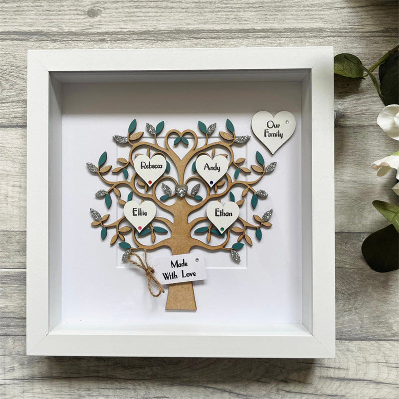 Personalized Kids Names Family Tree Gift for Mom