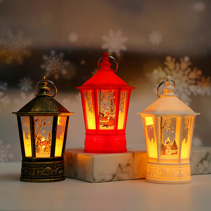 Led Lamp Christmas Ornament Decoration Set of 3