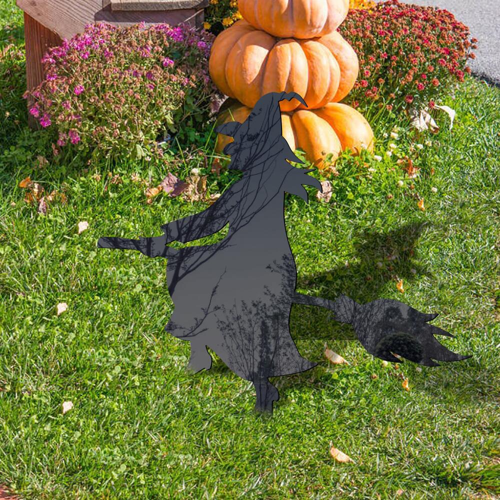 Halloween Outdoor Decoration Acrylic Witch