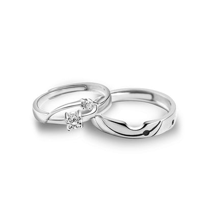 Rings that Fits Together Couple Gift Set