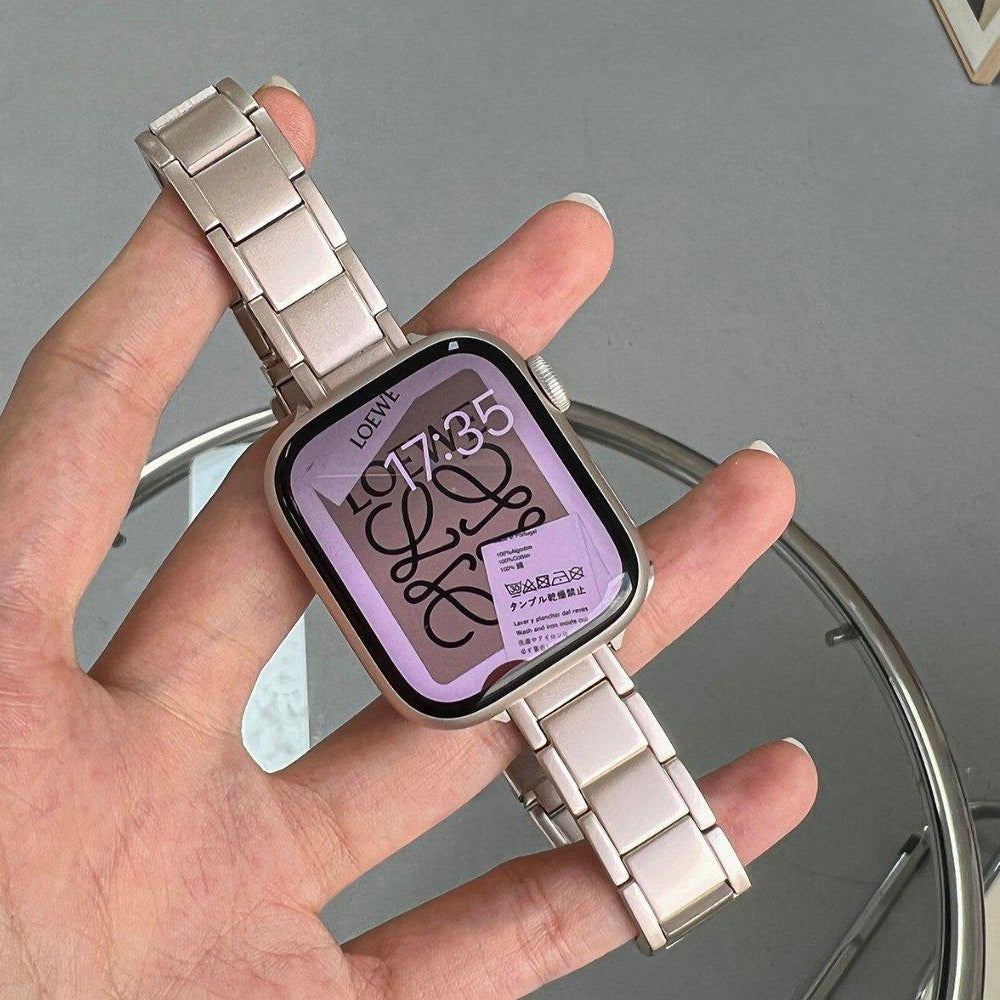 Classy Stainless Steel Strap for Apple iWatch