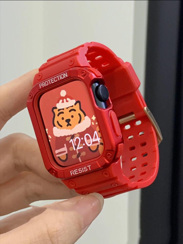 Sports Strap and Casing for Apple Watch