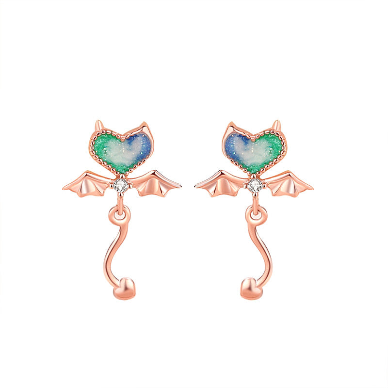 Cute Devil Earrings for Girls