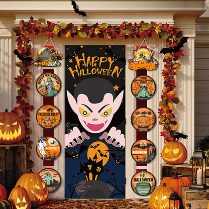 Outdoor Hanging Halloween Decorations Set of 10