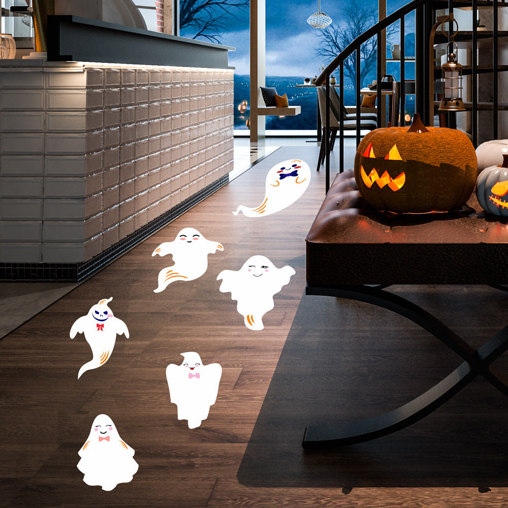 Halloween Ghost Sticker Decorations for Floor