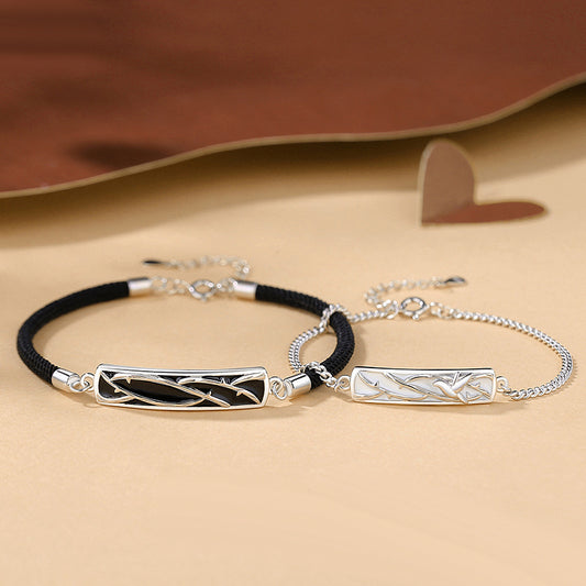 Custom Engravable Matching Bracelets for Couples