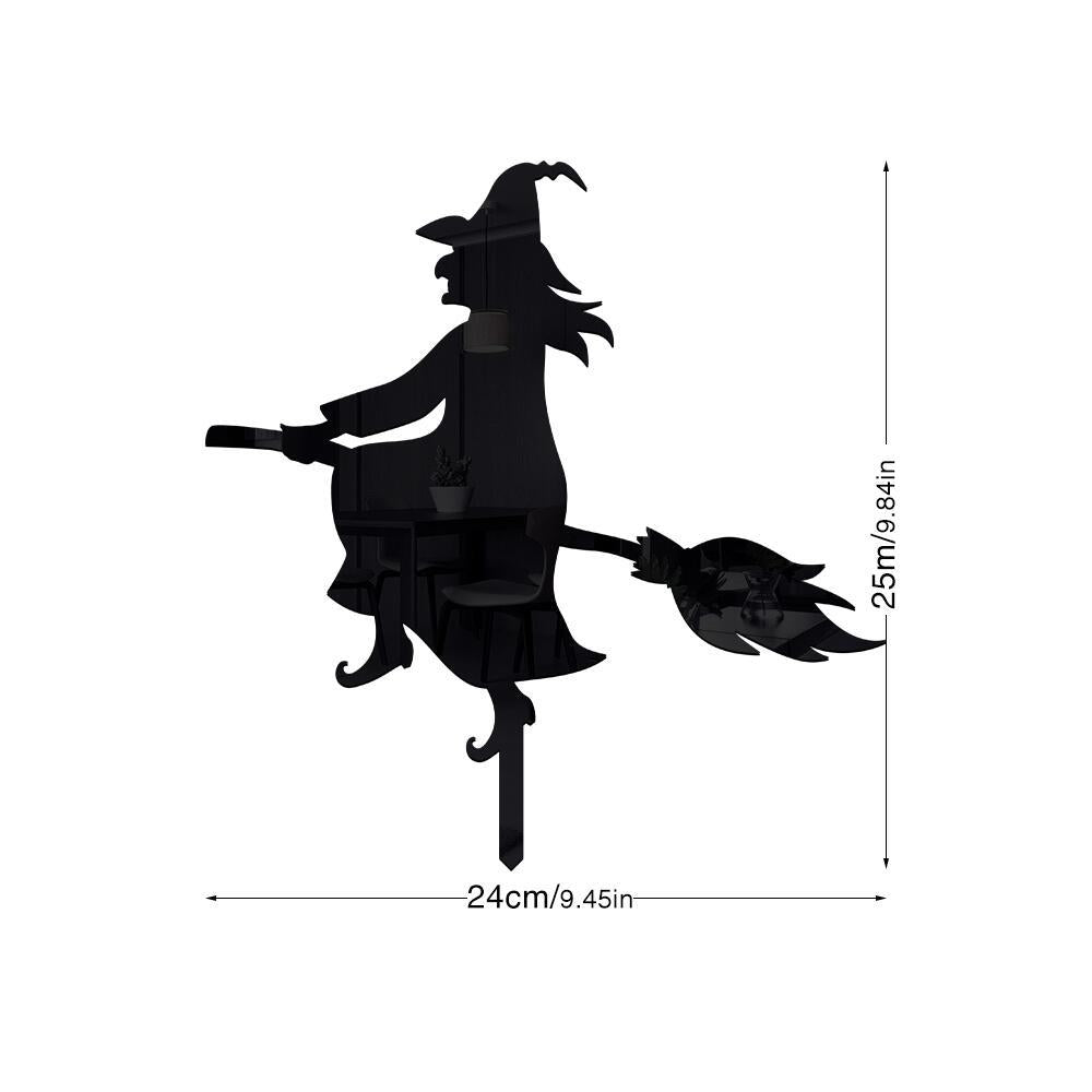 Halloween Outdoor Decoration Acrylic Witch