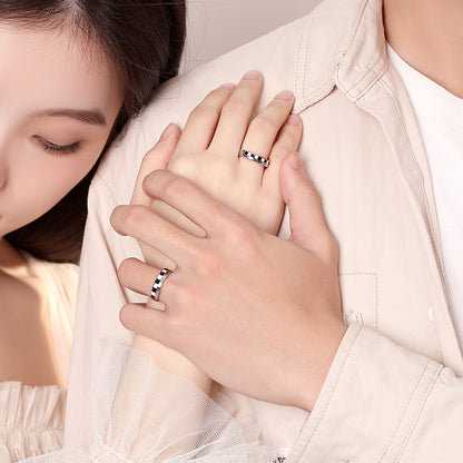 Gift for Pianist Couple Rings Set for two