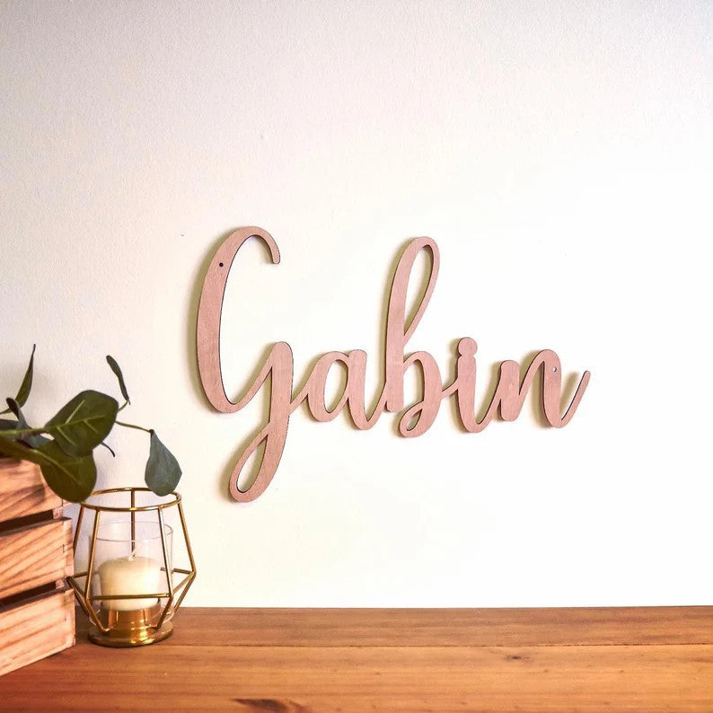 Custom Name Bedroom Wall Decoration Gift