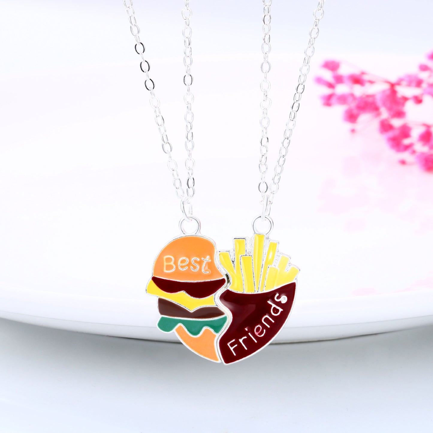Magnetic Cute Connecting Necklaces for Teen Couples