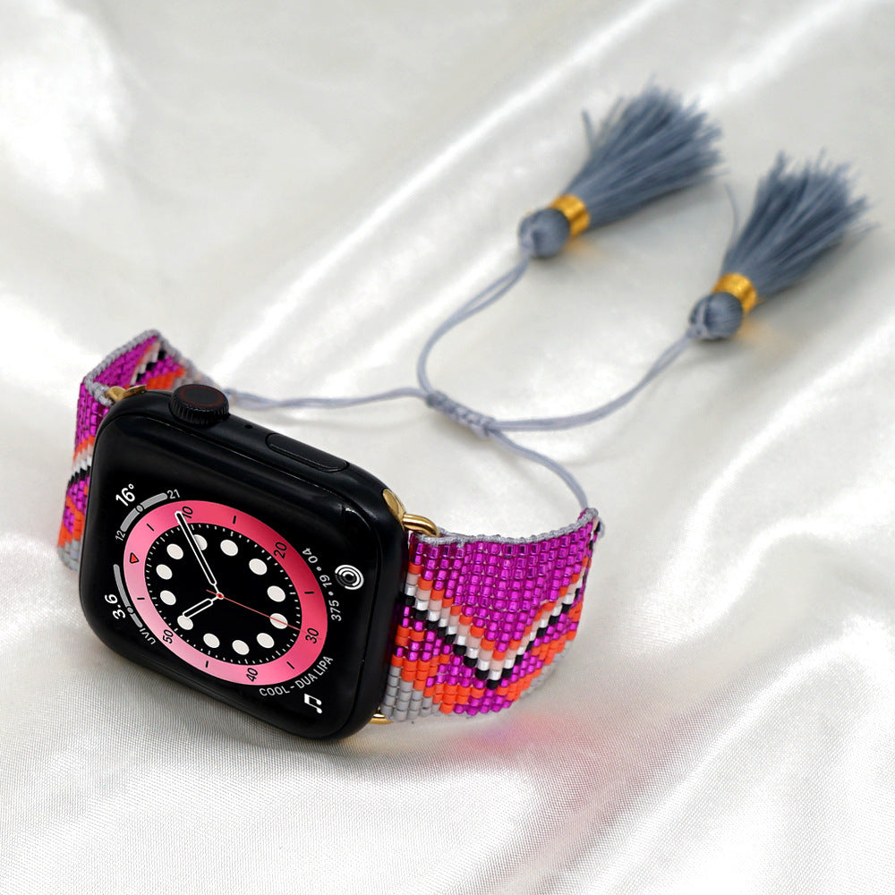 Miyuki Beads Wristband for Apple iWatch