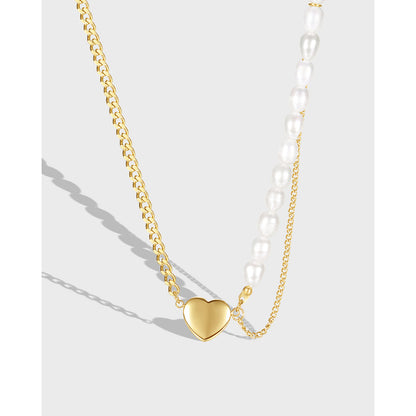 Trending Fashion Heart Layered Necklace
