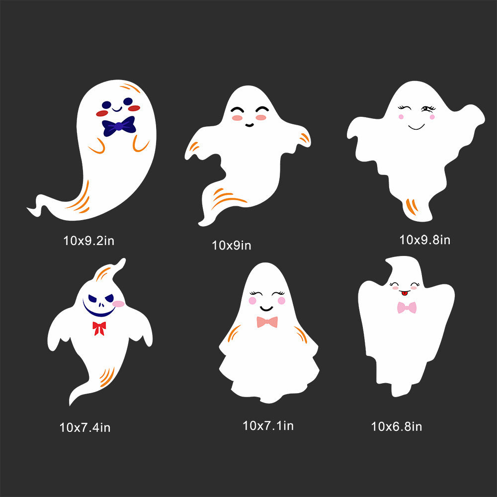 Halloween Ghost Sticker Decorations for Floor and Wall