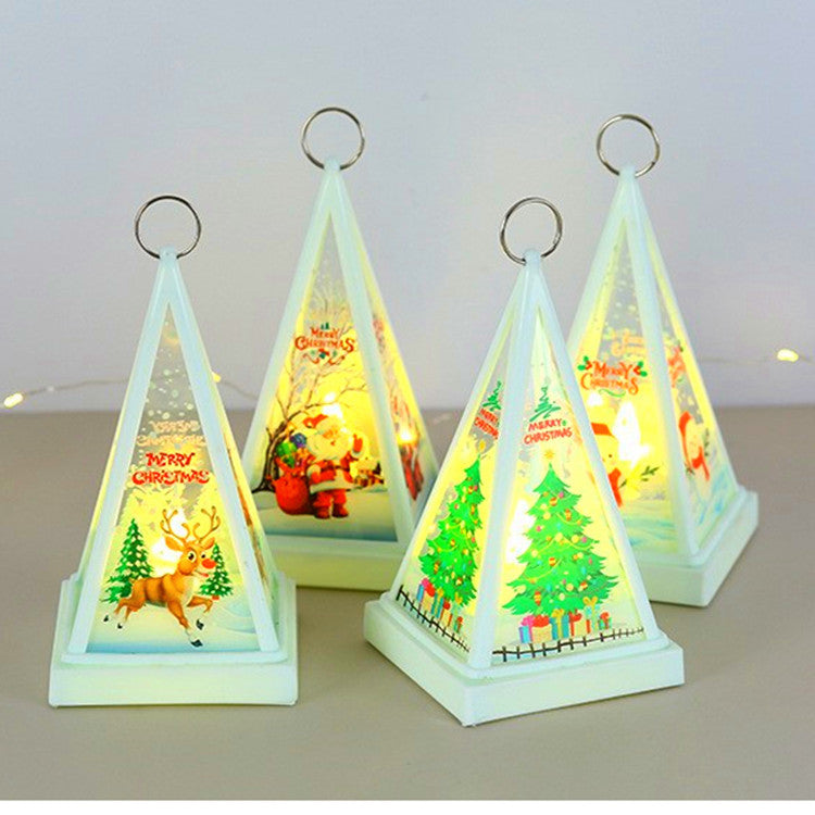 Christmas Tree Led Hanging Lights Decoration Set of 4