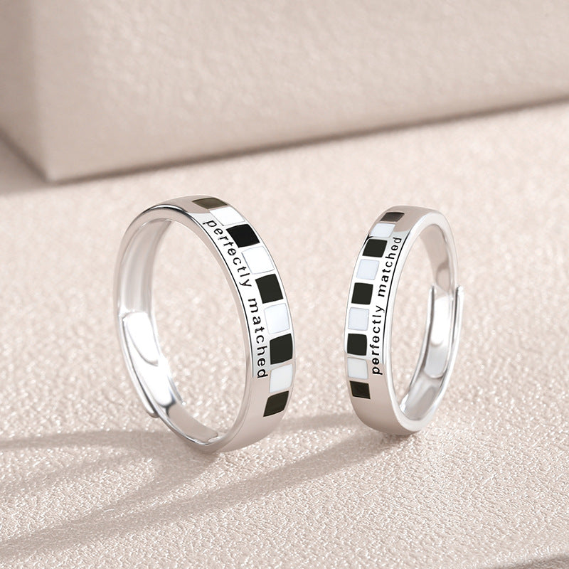 Gift for Pianist Couple Rings Set for two