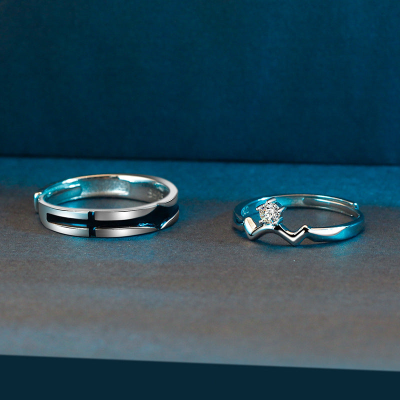 Matching Anniversary Rings for Him and Her
