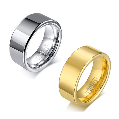 Custom Engravable Tungsten Ring for men