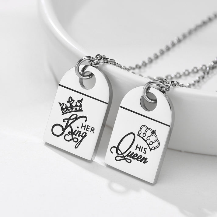 Cool Review About Her King His Queen Necklace