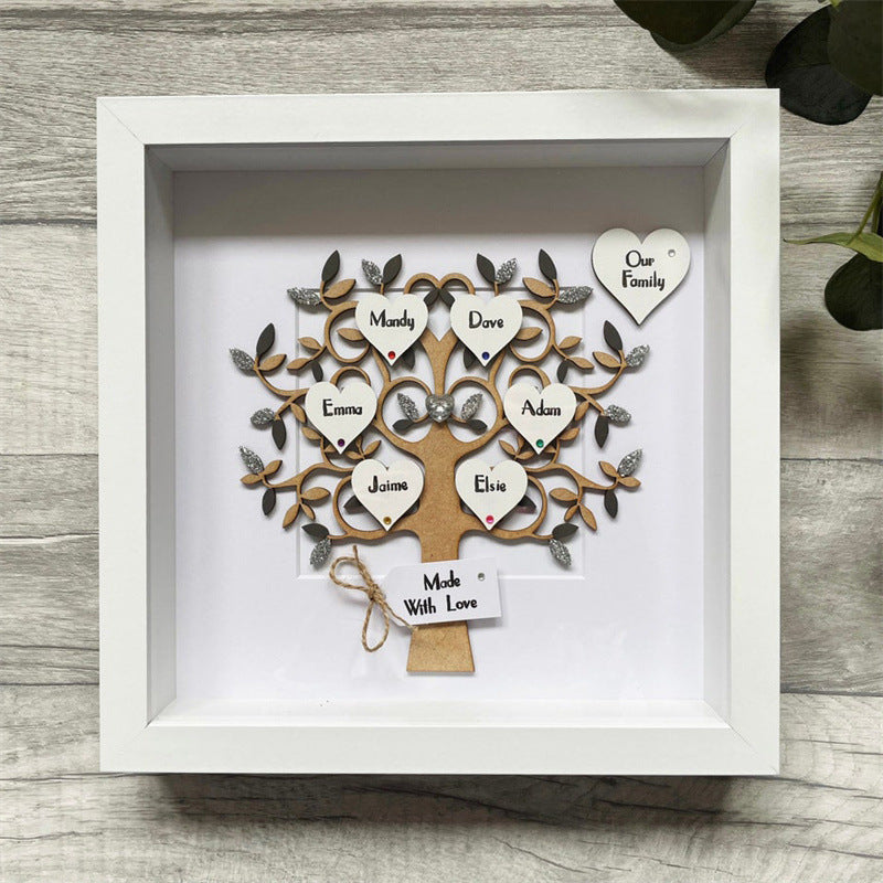 Personalized Kids Names Family Tree Gift for Mom