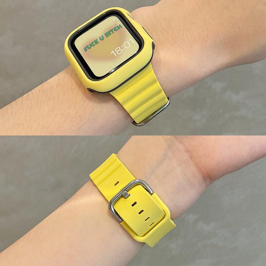Sports Wristband and Protective Casing for Apple iWatch