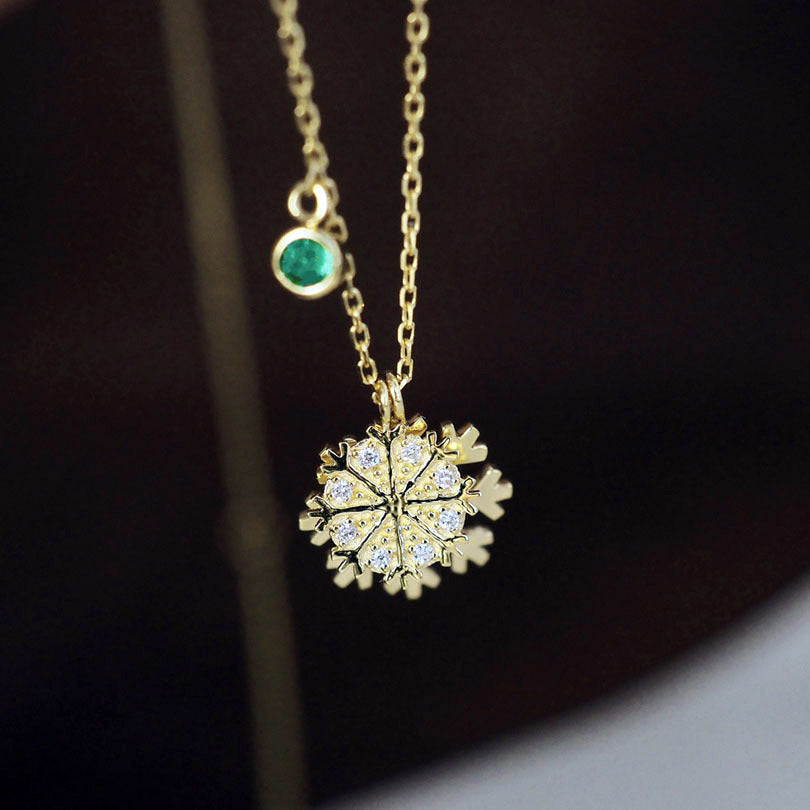 Snowflake Charm Necklace