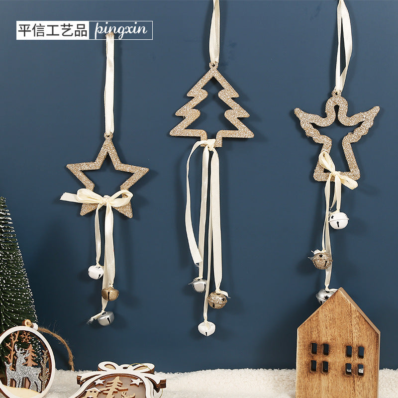 Christmas Tree Star Angels Decoration Ornaments Set of 3