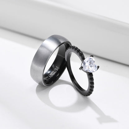 Custom Engravable Wedding Rings for Men and Women